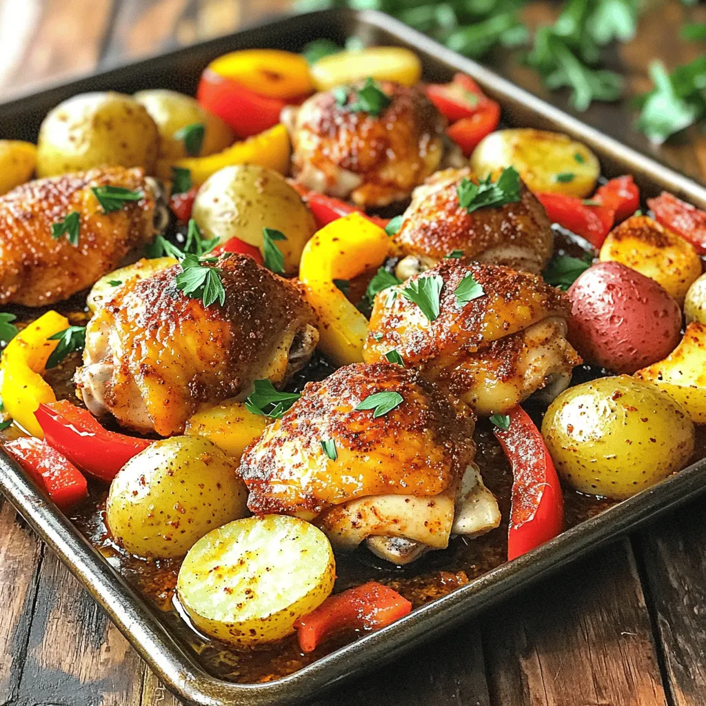 Cajun Chicken Sheet Pan Dinner Flavorful and Simple
