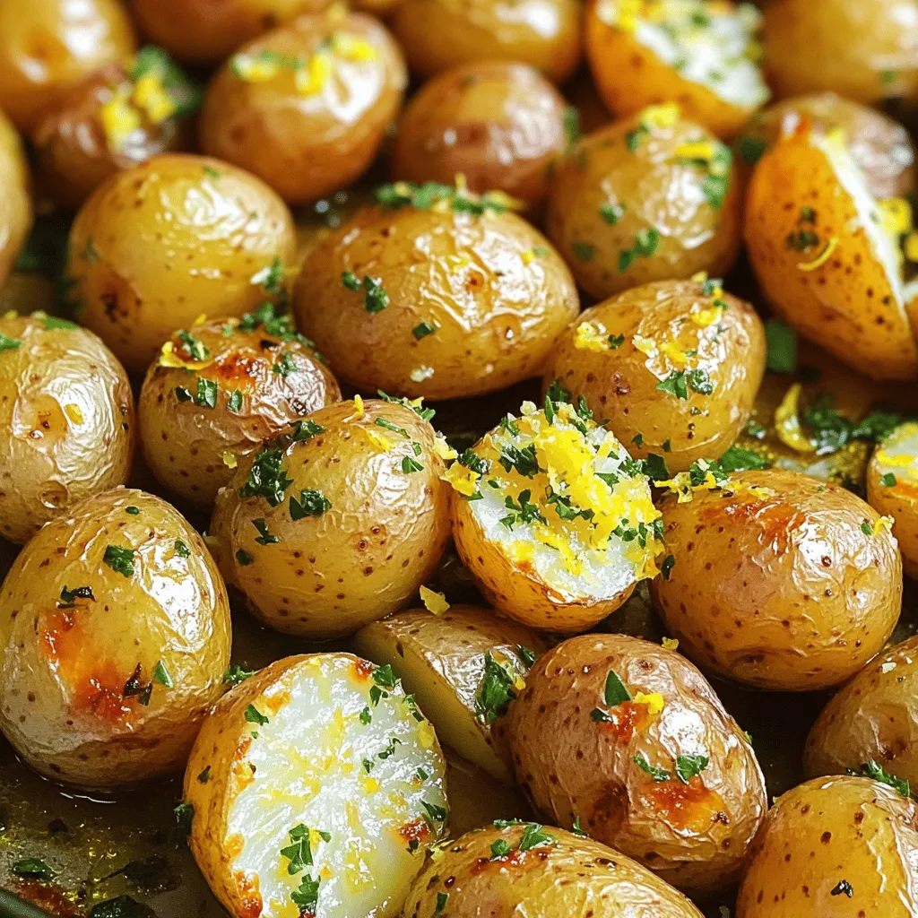 Greek Lemon Potatoes Flavorful and Easy Side Dish