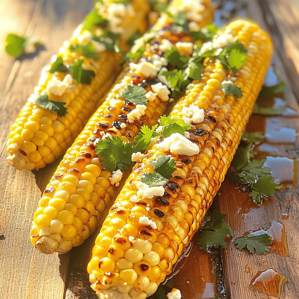 Chili Lime Grilled Corn Zesty and Flavorful Dish