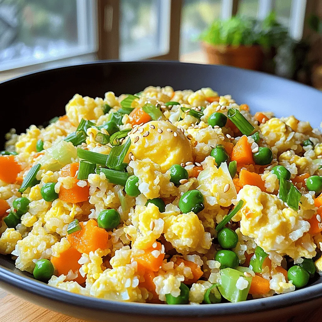 Cauliflower Fried Rice Delicious and Easy Recipe