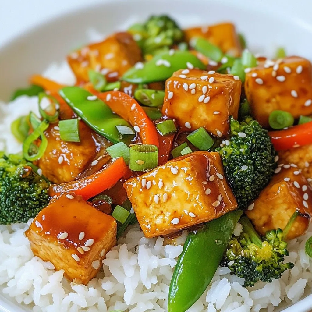 Teriyaki Tofu Stir-Fry Flavorful and Easy Recipe