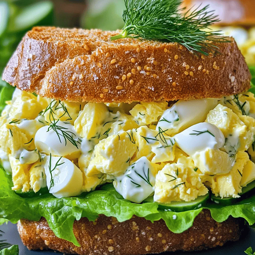 Easy Egg Salad Sandwiches Simple and Tasty Recipe