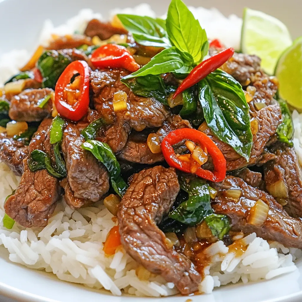 Thai Basil Beef Flavorful Stir-Fry Recipe You’ll Love
