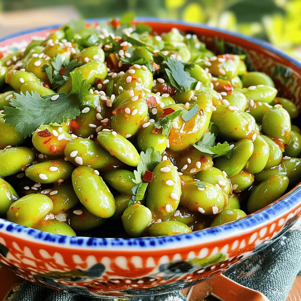 Sweet Chili Garlic Edamame Flavorful and Easy Recipe