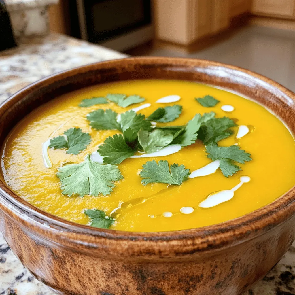 Roasted Butternut Squash Soup Rich and Flavorful Recipe