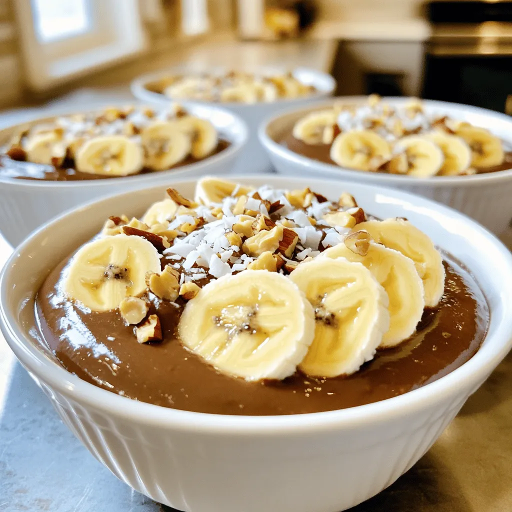 Avocado Chocolate Pudding Creamy and Rich Dessert