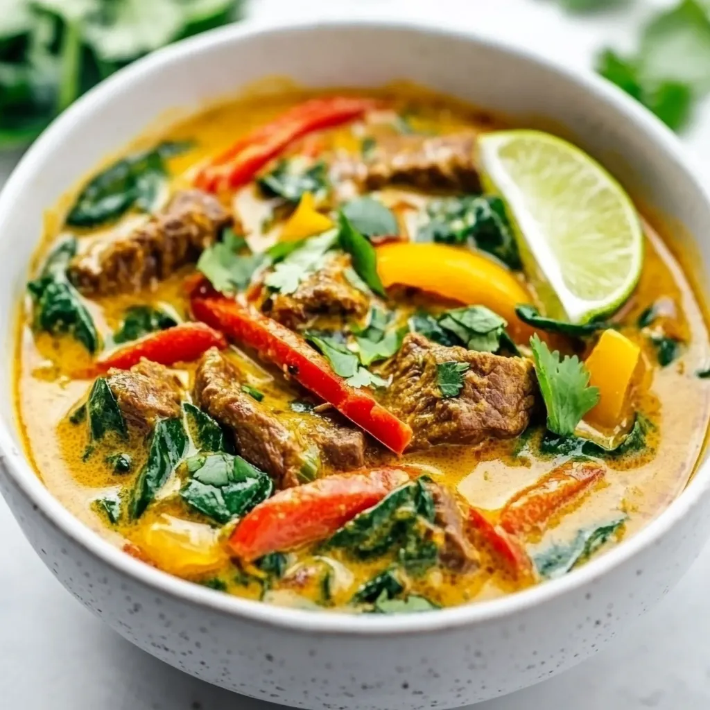 Slow Cooker Beef Coconut Curry Flavorful and Simple