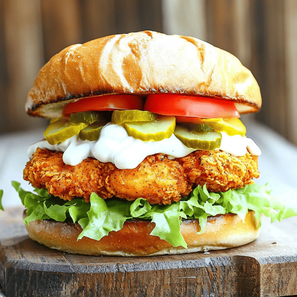 Air Fryer Spicy Chicken Sandwich Quick and Tasty Treat
