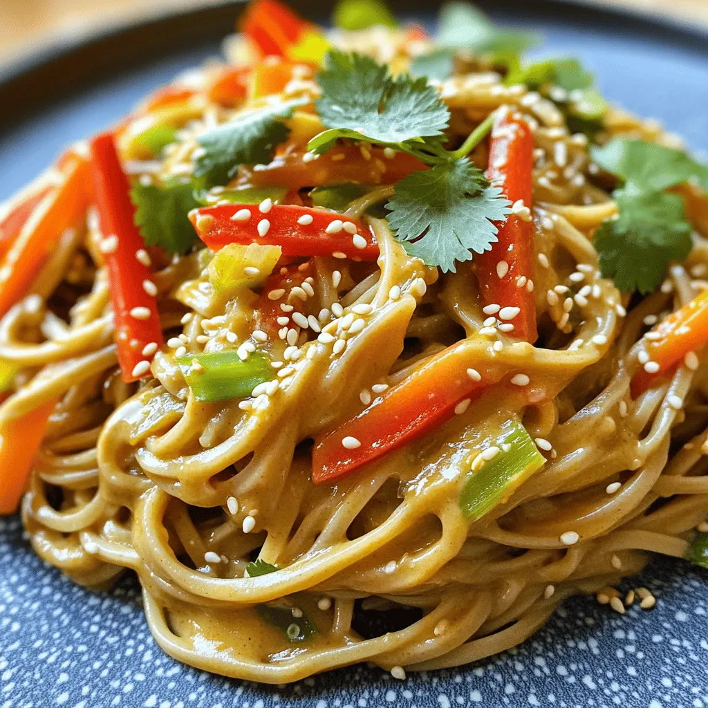 Spicy Peanut Soba Noodles Flavorful and Easy Recipe