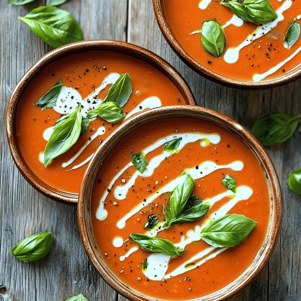 Instant Pot Creamy Tomato Basil Soup Delightful Recipe
