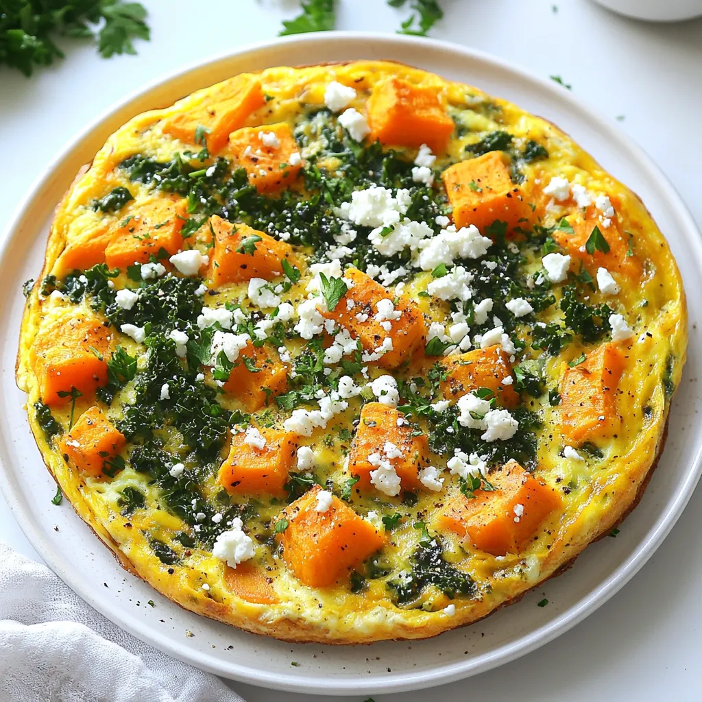 Sweet Potato Kale Frittata Nourishing and Tasty Meal
