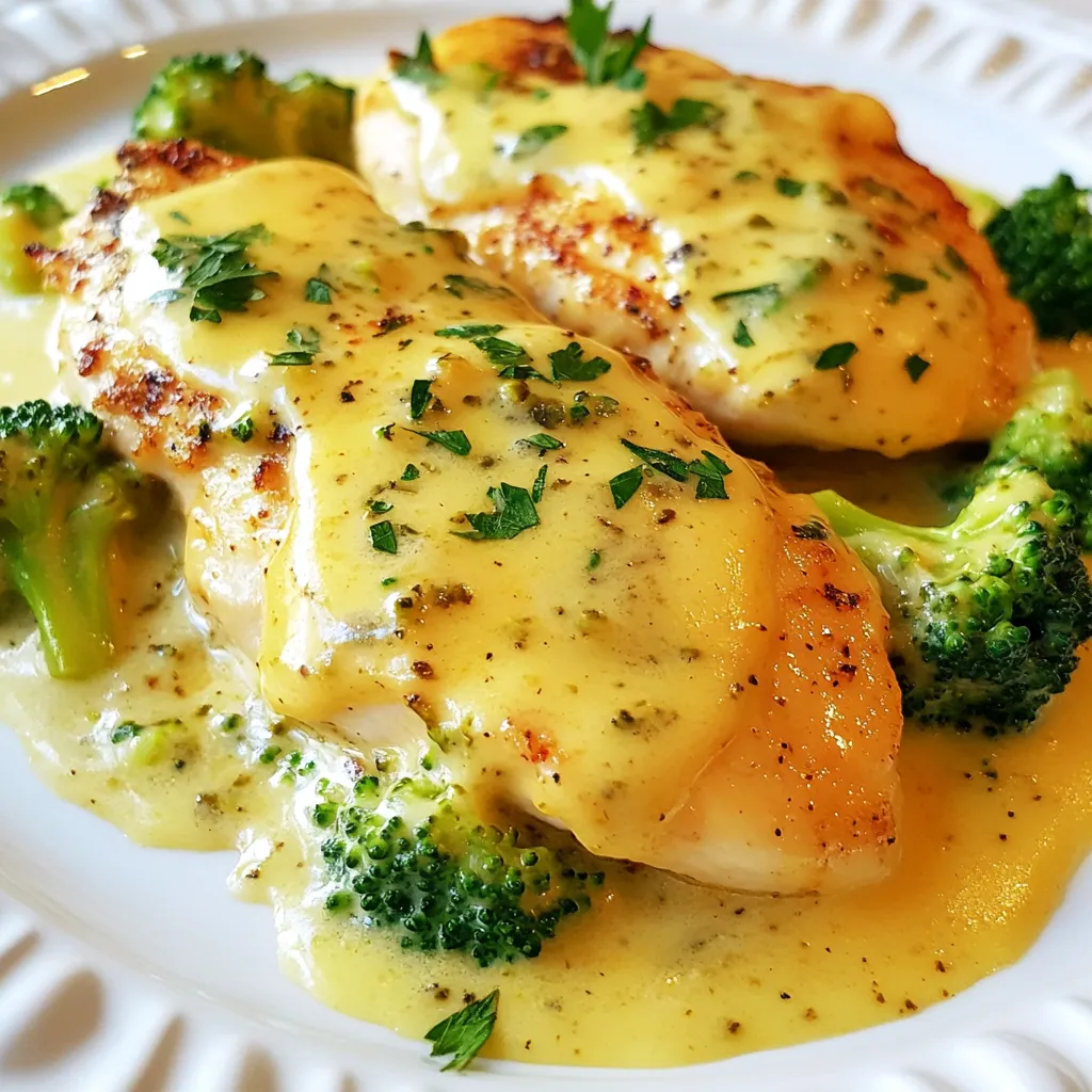 Creamy Broccoli Cheddar Chicken Delightful Dinner Recipe