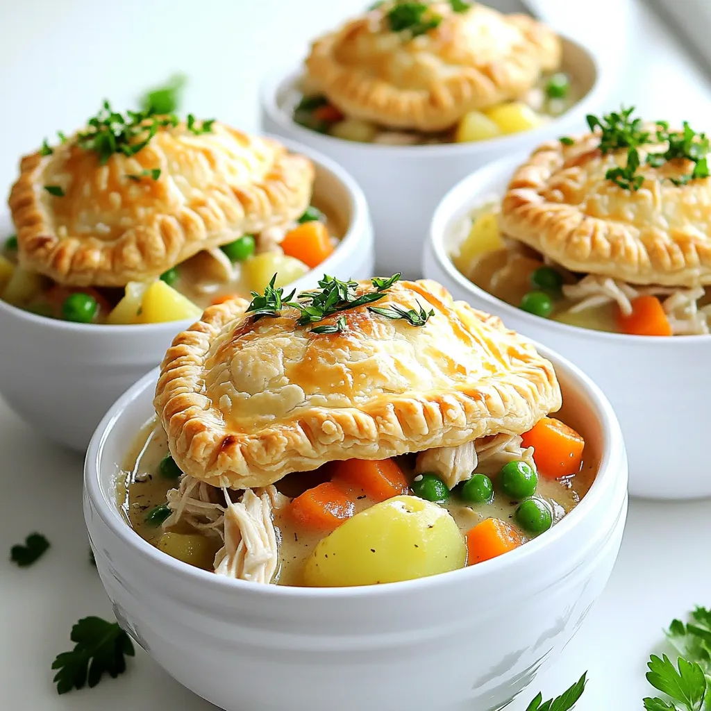 Crock Pot Chicken Pot Pie Savory Comfort Food Recipe