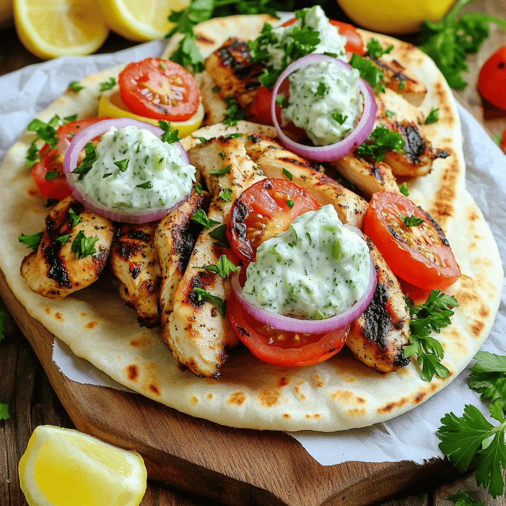 Greek Chicken Gyros Flavorful and Easy Recipe Guide