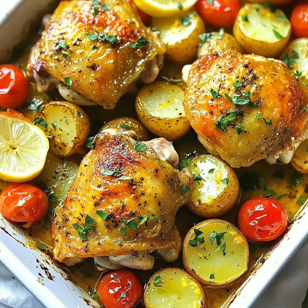 Sheet Pan Lemon Herb Chicken Flavorful and Simple Meal