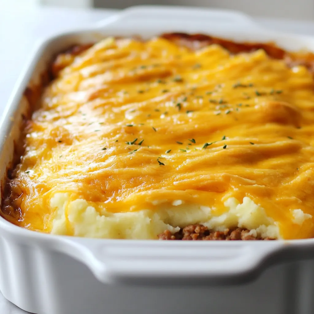 Cheesy Meatloaf Casserole Comforting Dinner Delight