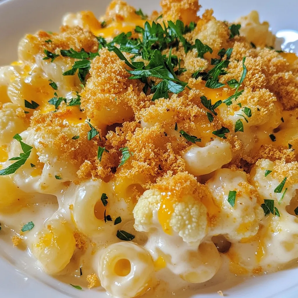 Buffalo Cauliflower Mac and Cheese Flavorful Delight