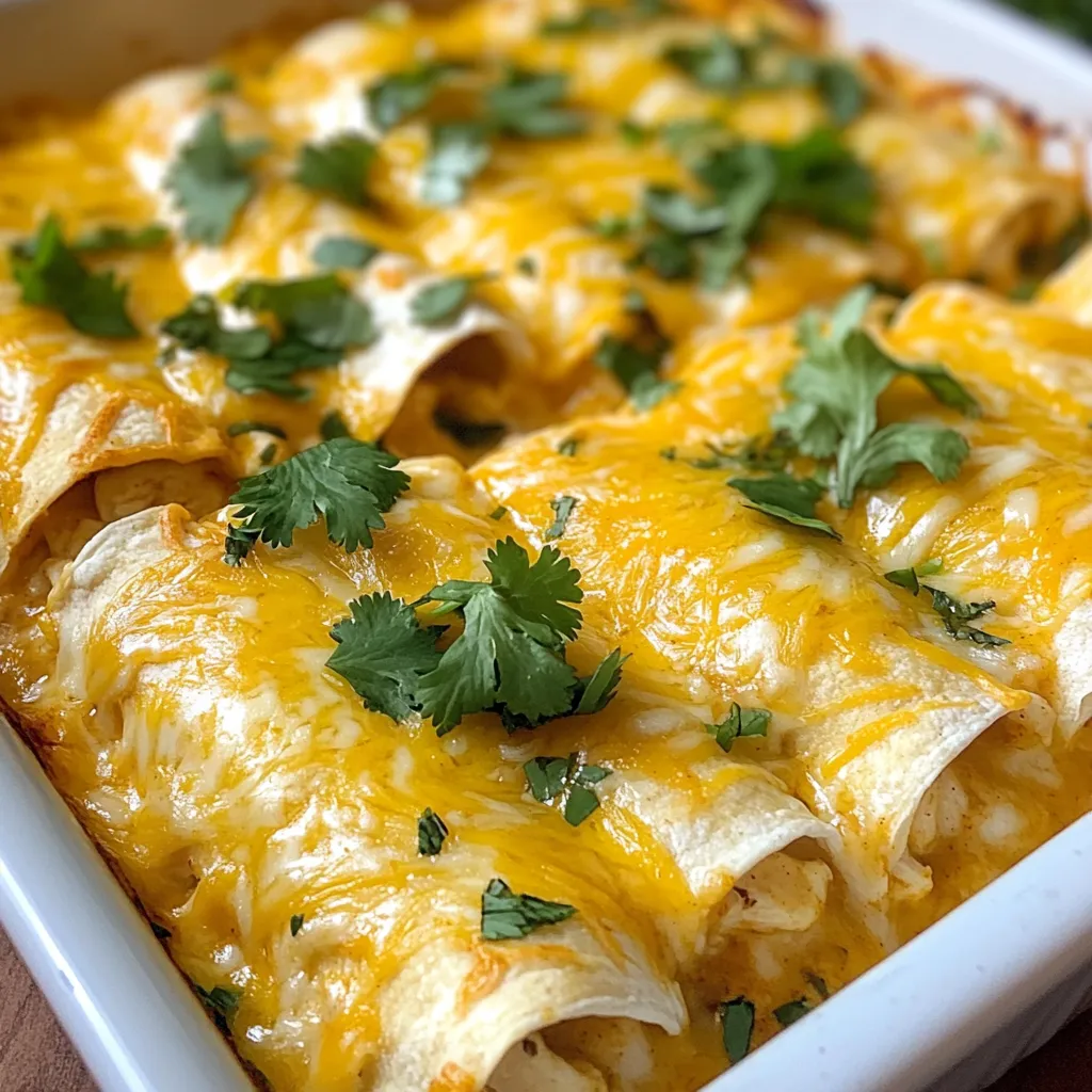 Pepper Jack Chicken Enchiladas Flavorful Dinner Idea