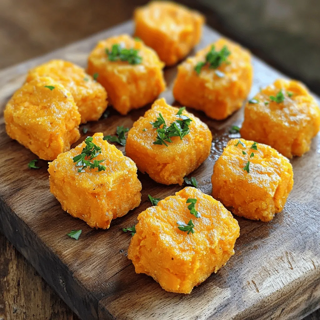 Crispy Sweet Potato Tots Simple and Tasty Snack