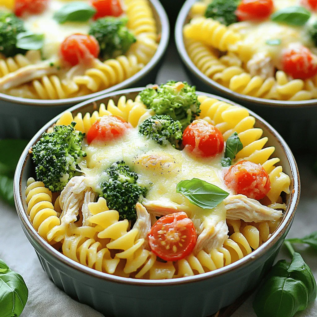 Creamy Chicken Pasta Bake Simple and Satisfying Dish