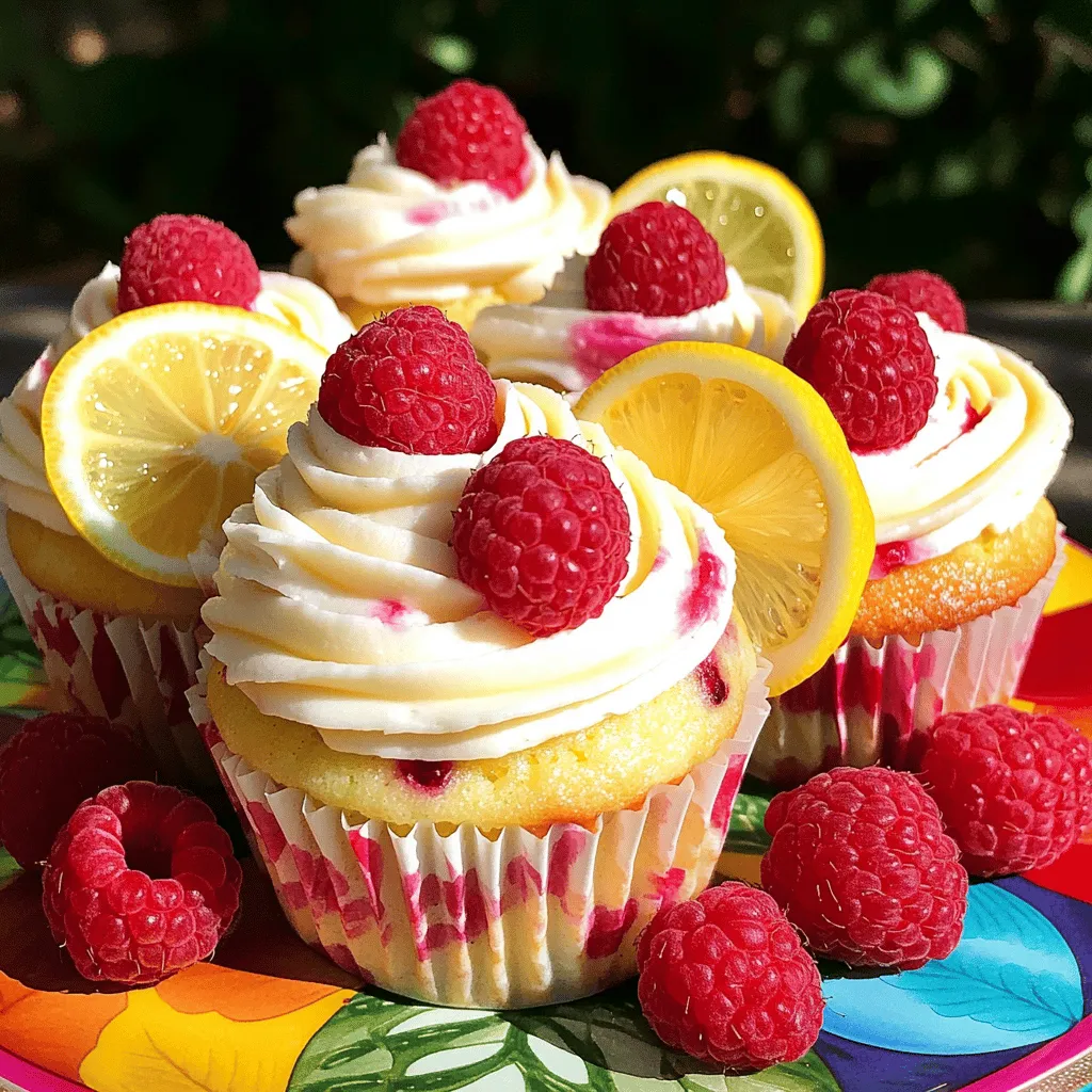 Raspberry Lemonade Cupcakes Delightful and Refreshing Treat