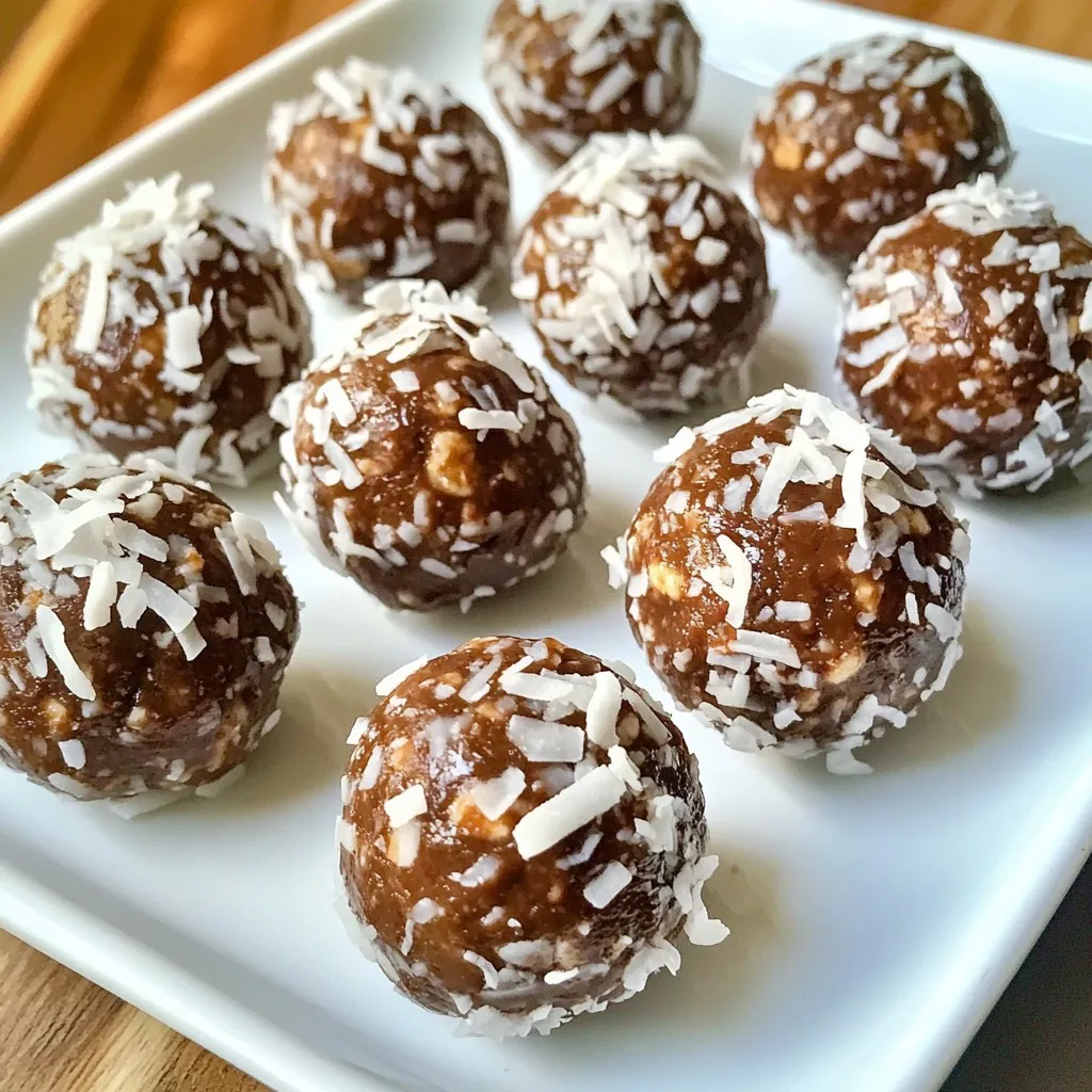 Almond Joy Energy Balls Tasty and Healthy Snack