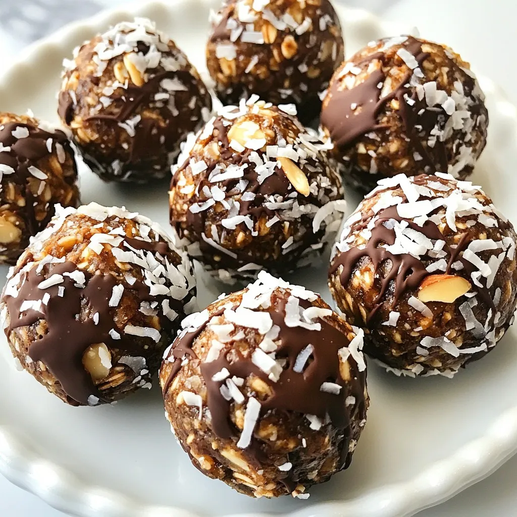 Almond Joy Energy Balls Simple and Tasty Snack