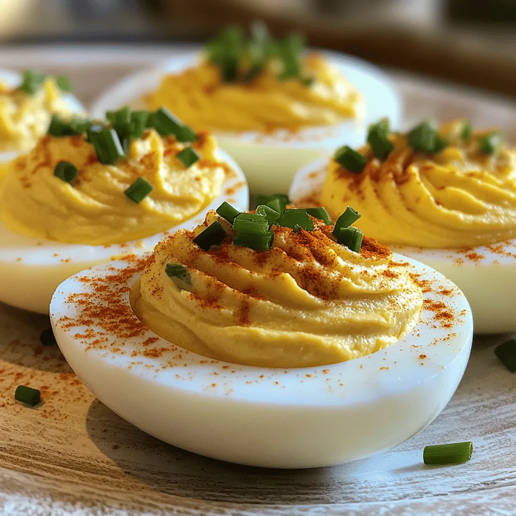 Classic Deviled Eggs Simple and Delicious Recipe
