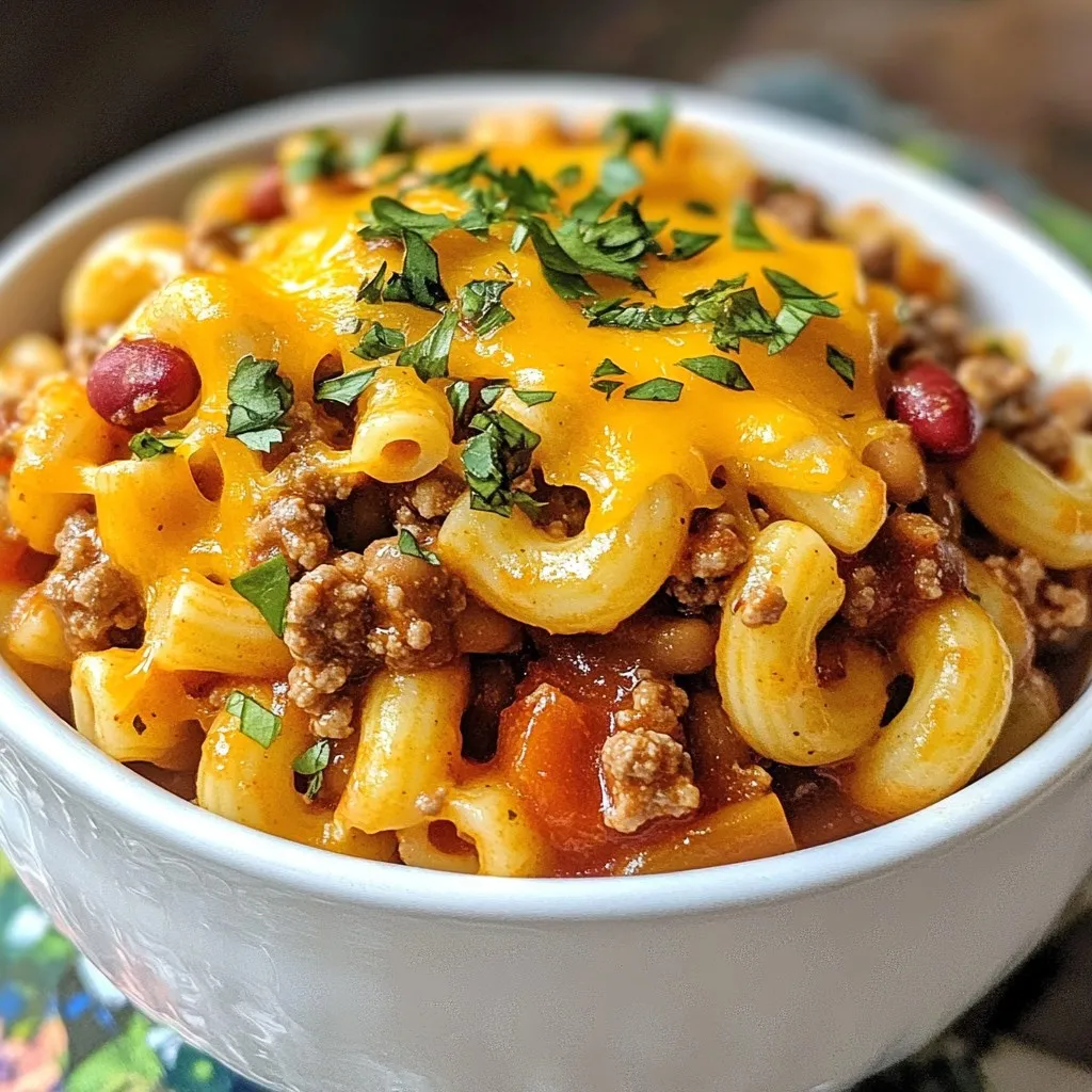 Instant Pot Chili Mac Quick and Tasty Meal Idea
