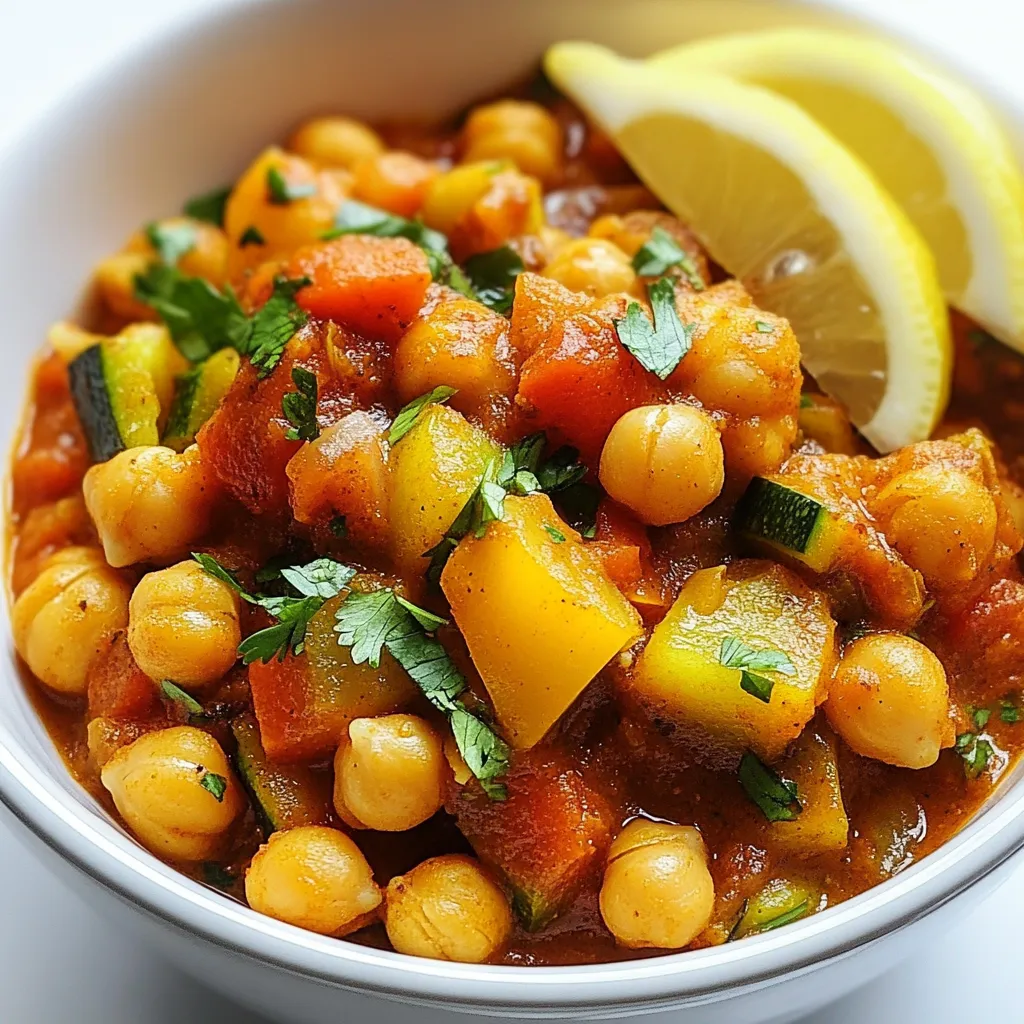 Moroccan Chickpea Stew Flavorful and Nourishing Recipe