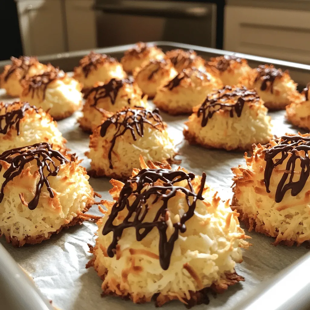 Easy Coconut Macaroons Simple and Tasty Snack