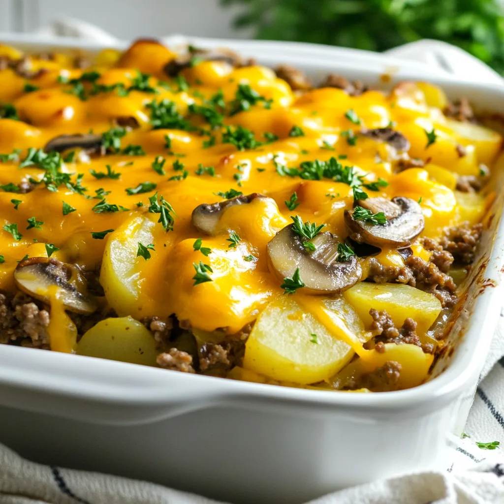 Hobo Ground Beef Casserole Tasty and Simple Meal