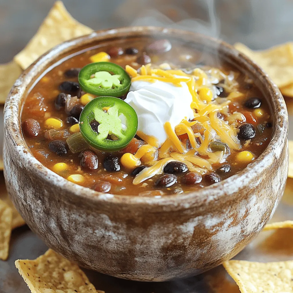 Easy Taco Soup Quick and Flavorful Meal Recipe