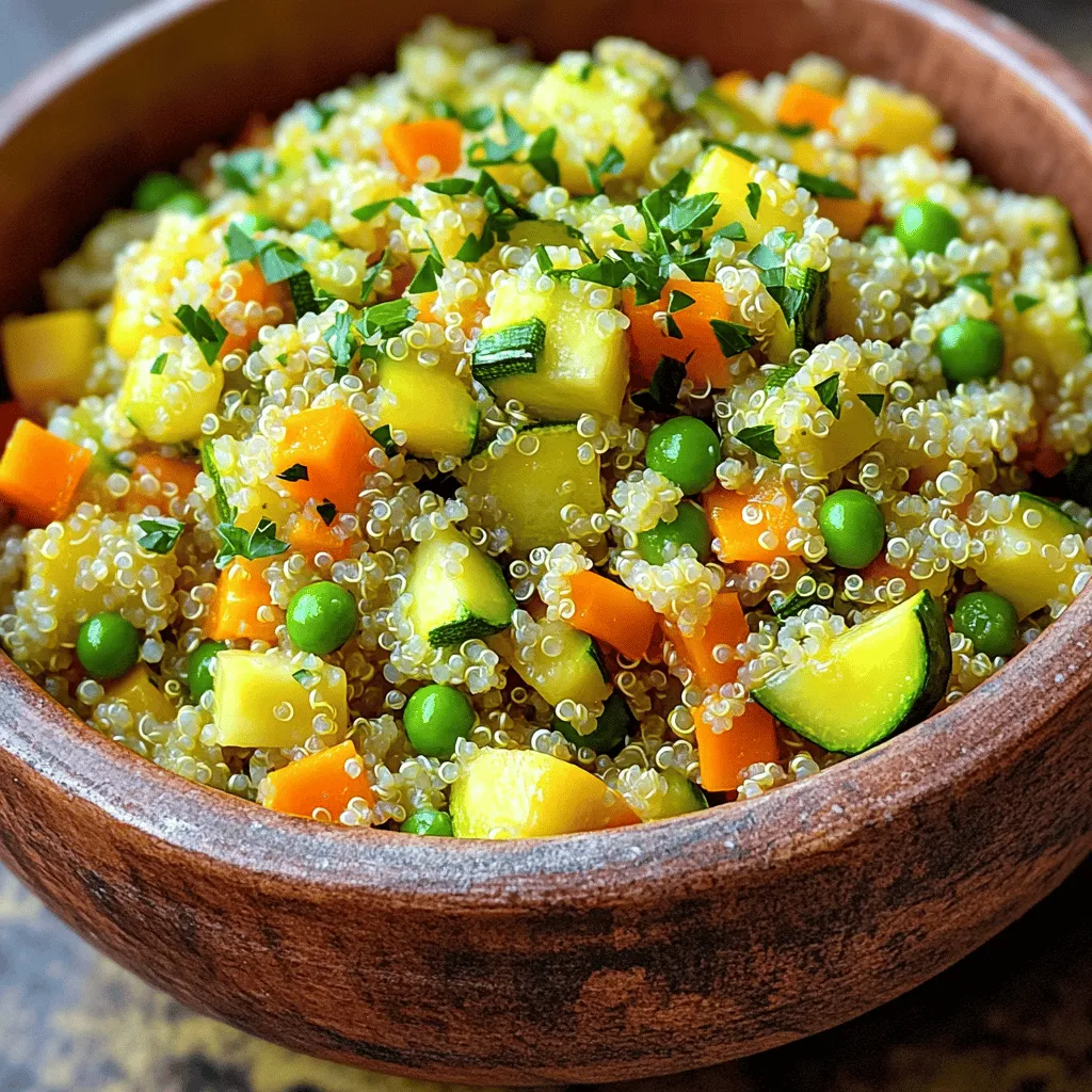 Easy Quinoa Vegetable Pilaf Flavorful and Healthy Dish