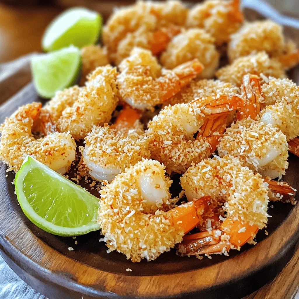 Coconut Crusted Shrimp Flavorful and Crispy Delight