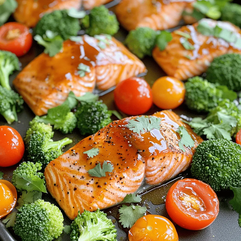 Sheet Pan Honey Glazed Salmon Flavorful Easy Meal