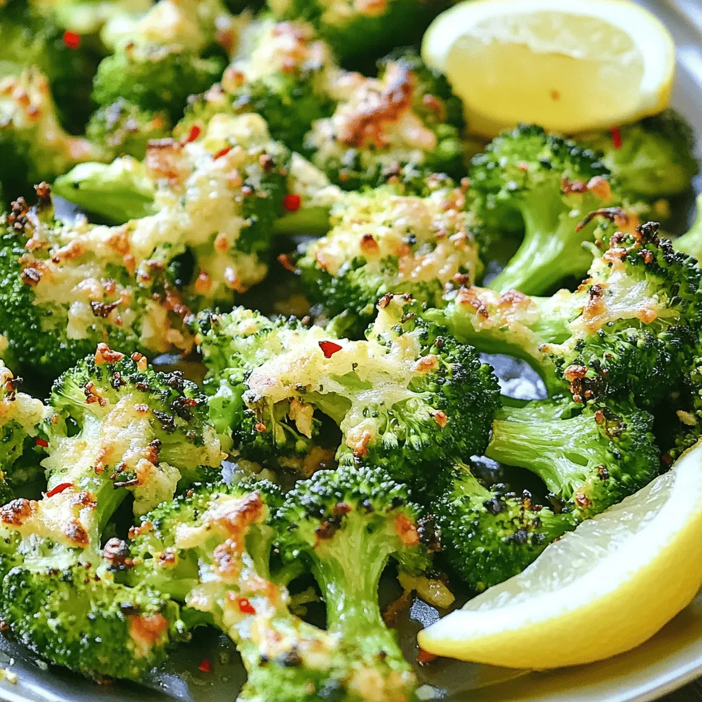 Parmesan Herb Roasted Broccoli Tasty and Simple Side