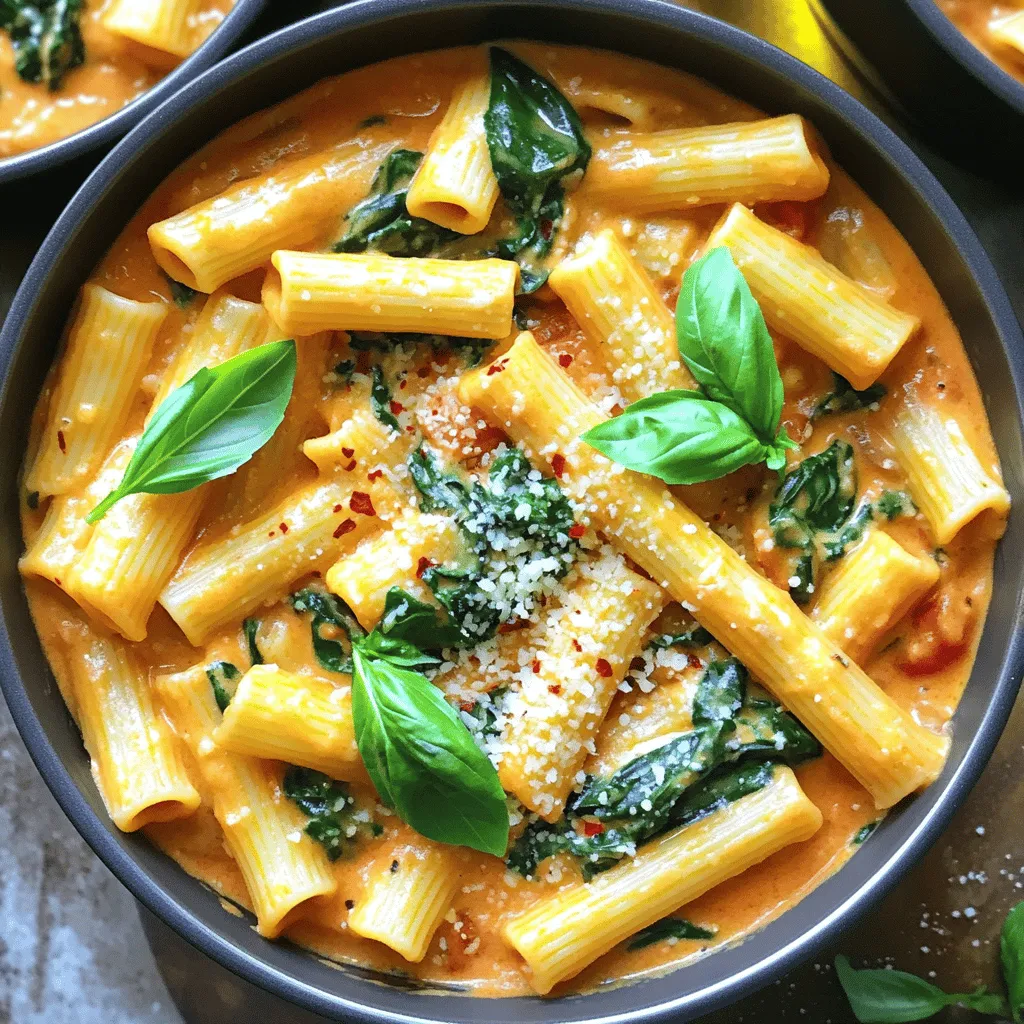 Creamy Tomato Pasta One-Pot Easy Recipe Delight