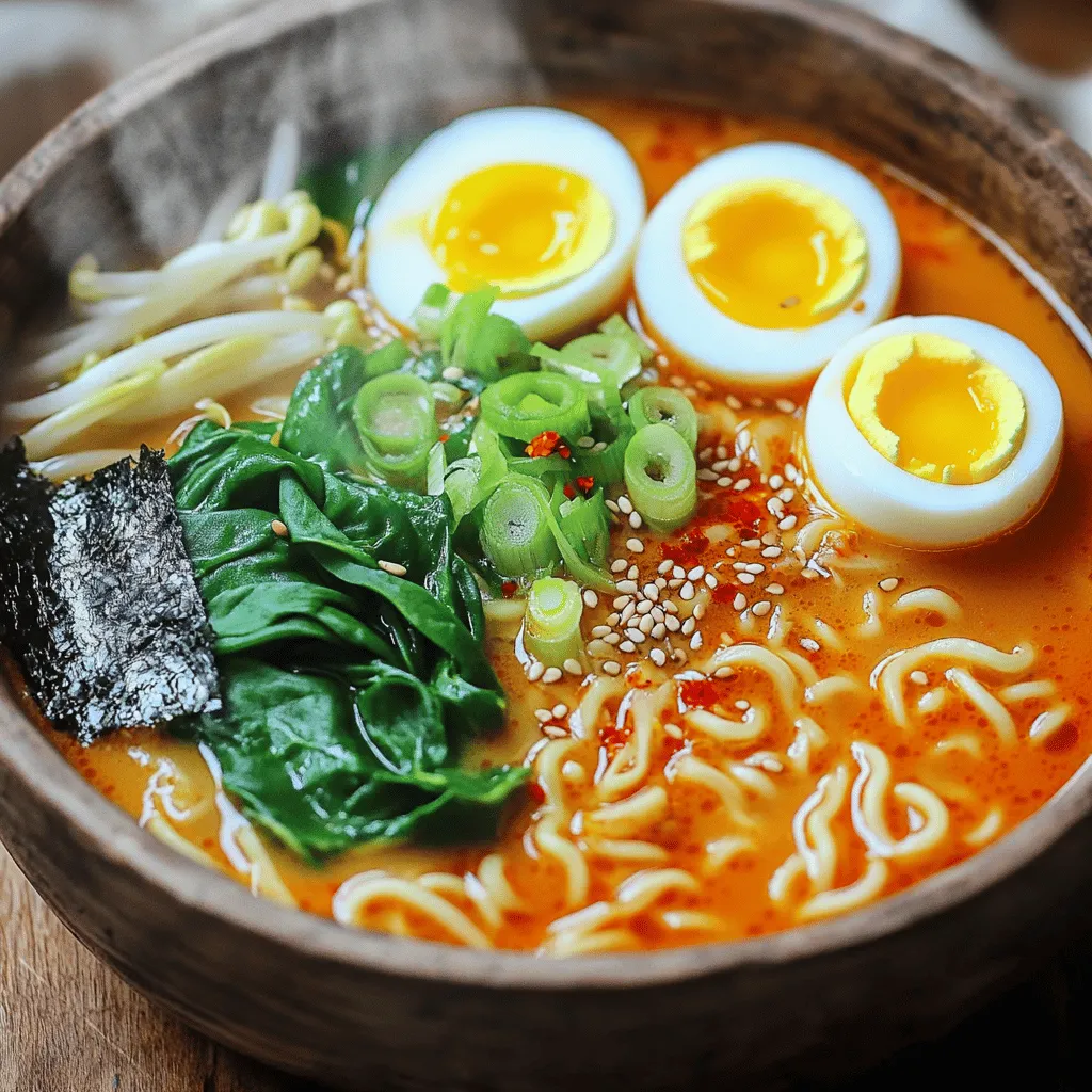 Minute Spicy Miso Ramen Bold and Flavorful Recipe