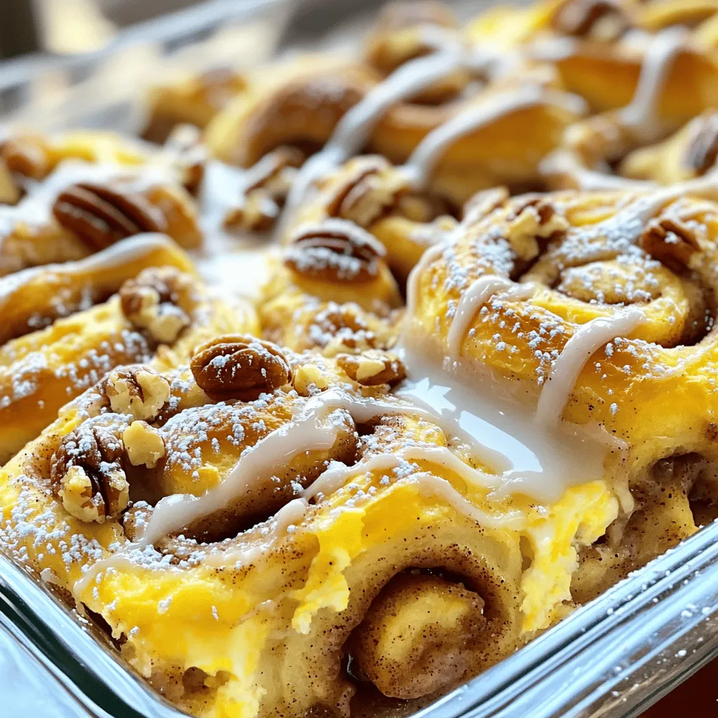 Cinnamon Roll Casserole Tasty Breakfast Delight