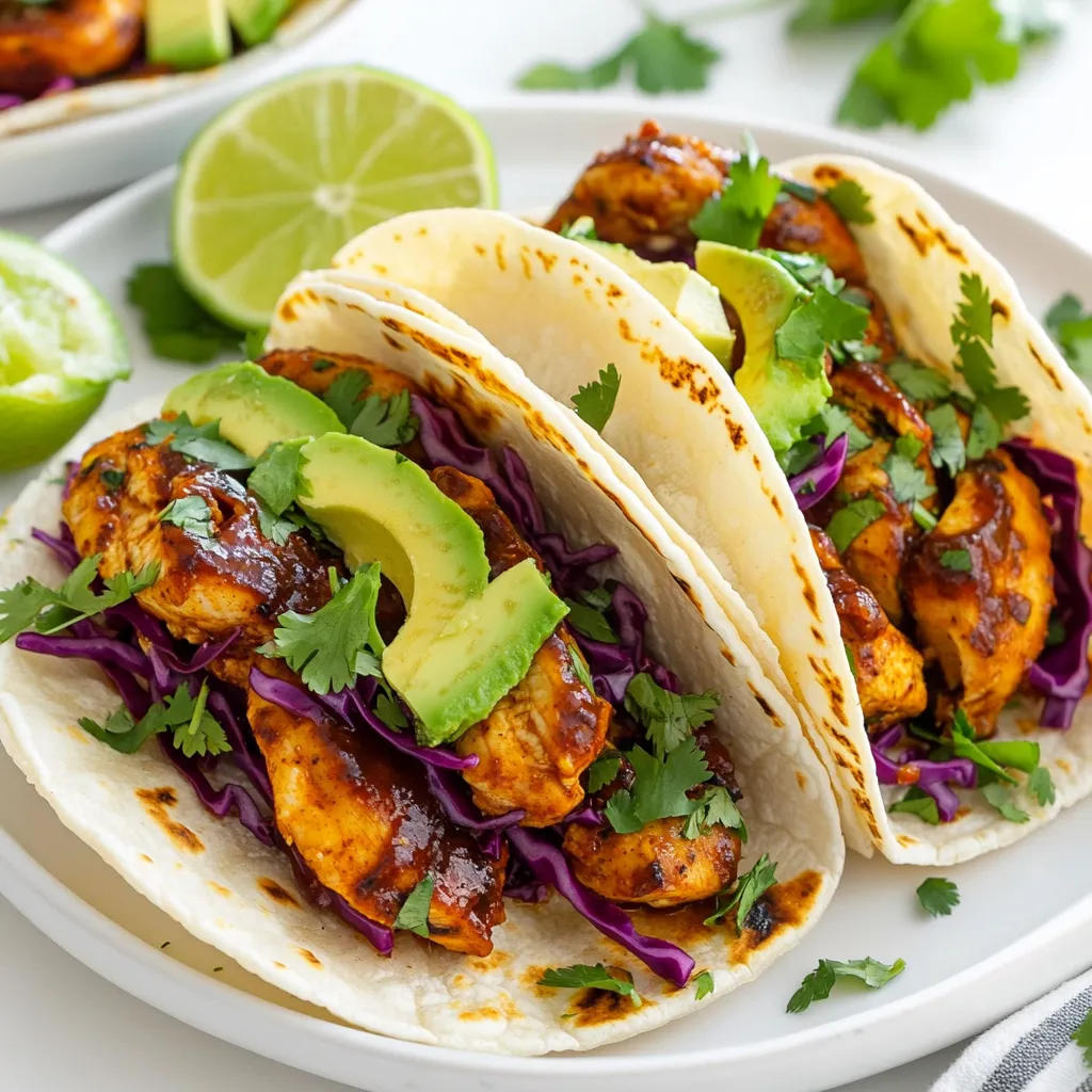 Smoky Chipotle Chicken Tacos Flavorful and Simple Meal