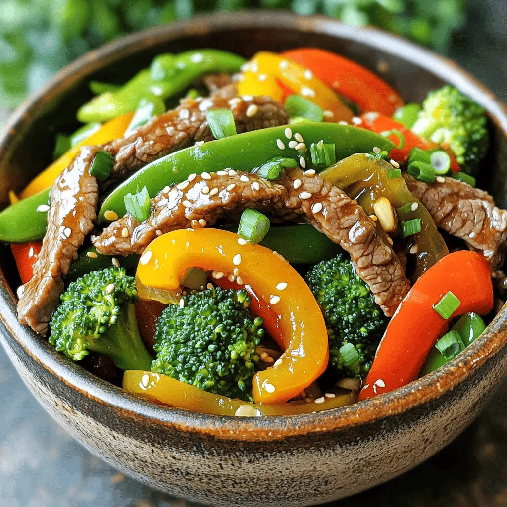 Savory Sesame Ginger Beef Stir Fry Delightful Recipe