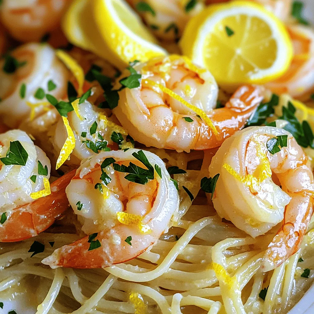 Lemon Garlic Shrimp Scampi Simple and Quick Recipe