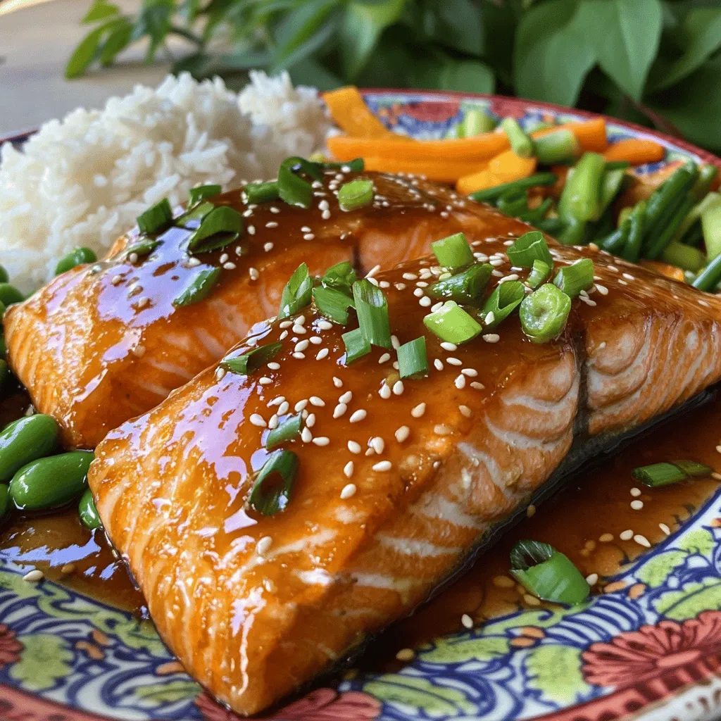 Honey Garlic Glazed Salmon Easy and Tasty Recipe