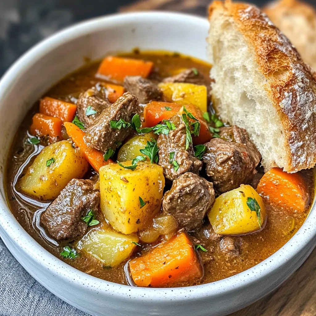 Instant Pot Beef Stew Hearty and Comforting Meal