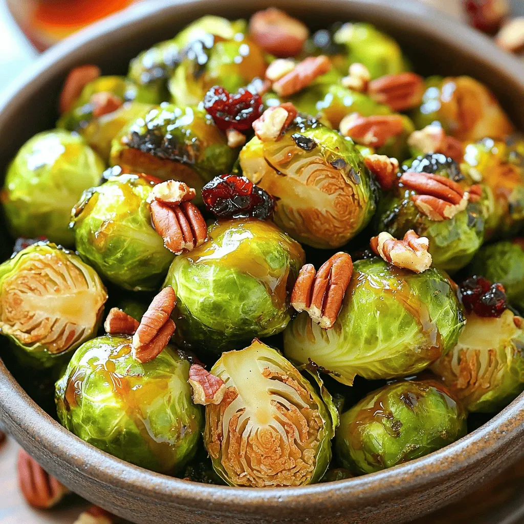 Maple Roasted Brussels Sprouts Delightful and Easy Recipe