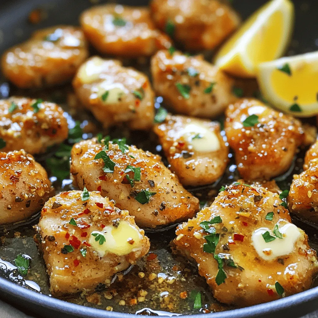 Garlic Butter Chicken Bites 15-Minute Flavor Boost
