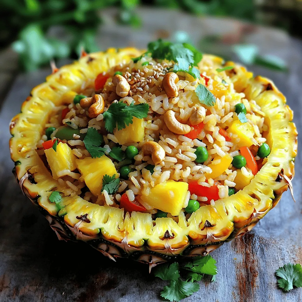 Pineapple Fried Rice Flavorful and Fun Recipe Guide