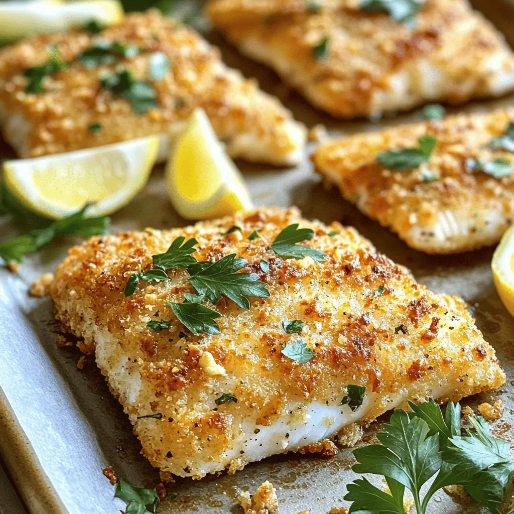 Parmesan Crusted Tilapia Easy and Tasty Recipe