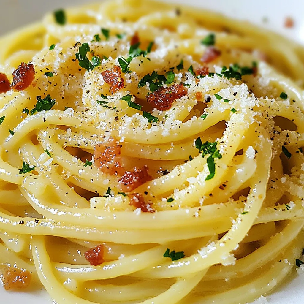 Spaghetti Carbonara Simple and Creamy Delight